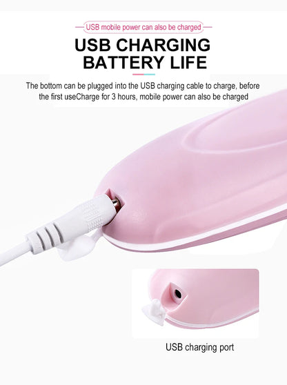 3 IN 1 Electric Facial Cleaner Face Cleansing Brush Wash Machine Spa Skin Care Massager Blackhead Cleaning Charging