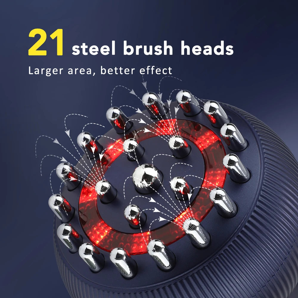 Rechargeable Guasha Massager Body Shaping Heating Meridian Scraping Brush Lymphatic Detoxification Regimen Dredging Fat Burner