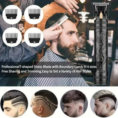 Professional Hair Cutting Machine Wireless Electric Hair Clipper Beard Shaver Men Hair Trimmer Barber For Men Haircut Style