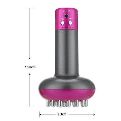 Rechargeable Guasha Massager Body Shaping Heating Meridian Scraping Brush Lymphatic Detoxification Regimen Dredging Fat Burner